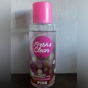 Victoria's Secret VS PINK Fresh and Clean Glow Fragrance Body Mist Spray 8.4 oz